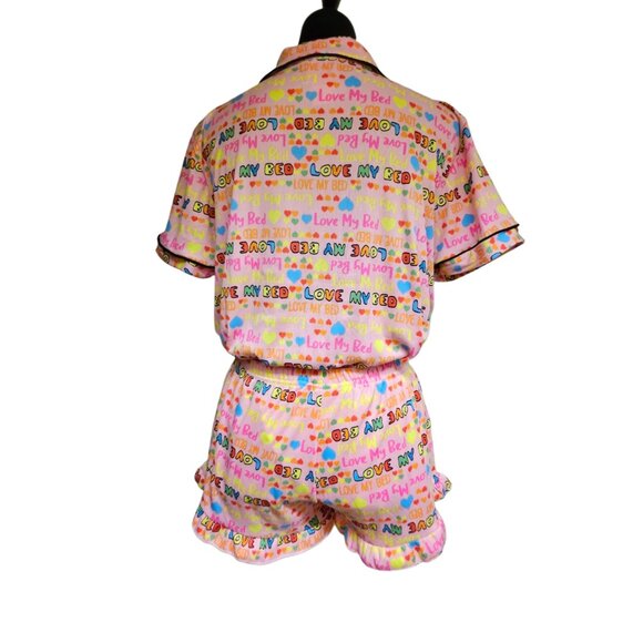 Pink Multi pajama set- NWOT-Size Large - Picture 6 of 16